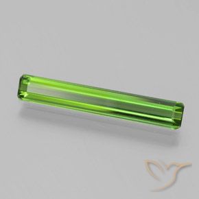 Tormalina Verde foresta naturale da 1.22 ct, Ottagonale / Taglio smeraldo, VS