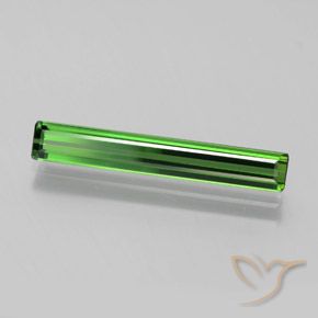 Tormalina Verde naturale da 1.93 ct, Ottagonale / Taglio smeraldo, VVS-VS