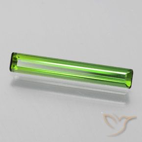 Tormalina Verde foresta naturale da 1.33 ct, Ottagonale / Taglio smeraldo, VVS-VS
