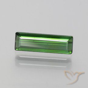 Tormalina Verde naturale da 1.05 ct, Ottagonale / Taglio smeraldo, VS