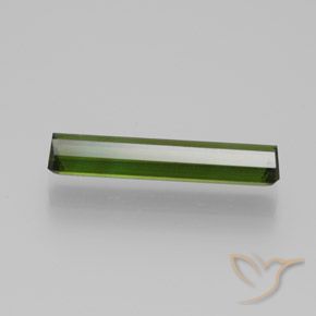Tormalina Verde terroso naturale da 1.84 ct, Ottagonale / Taglio smeraldo, VVS