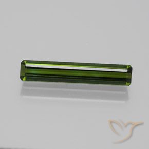 Tormalina Verde terroso naturale da 1.53 ct, Ottagonale / Taglio smeraldo, VVS