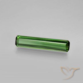 Tormalina Verde naturale da 1.42 ct, Ottagonale / Taglio smeraldo, VVS-VS