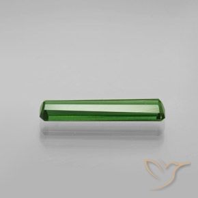 Tormalina Verde naturale da 1.42 ct, Ottagonale / Taglio smeraldo, VVS-VS