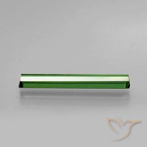 Tormalina Verde medio naturale da 1.35 ct, Ottagonale / Taglio smeraldo, VS