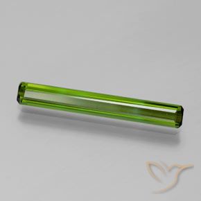Tormalina Verde medio naturale da 1.52 ct, Ottagonale / Taglio smeraldo, VVS-VS