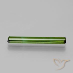 Tormalina Verde medio naturale da 1.52 ct, Ottagonale / Taglio smeraldo, VVS-VS