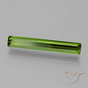Tormalina Verde medio naturale da 1.88 ct, Ottagonale / Taglio smeraldo, VS-SI