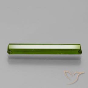 Tormalina Verde medio naturale da 1.88 ct, Ottagonale / Taglio smeraldo, VS-SI