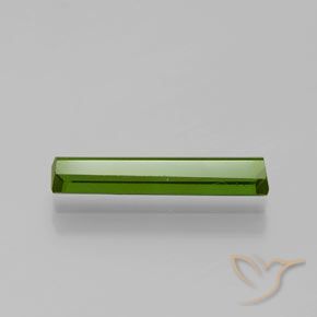Tormalina Verde medio naturale da 1.23 ct, Ottagonale / Taglio smeraldo, VVS-VS