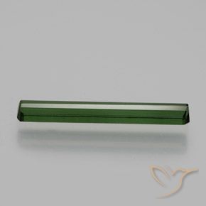 Tormalina Verde foresta naturale da 1.26 ct, Ottagonale / Taglio smeraldo, VS