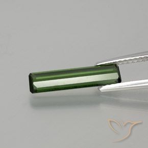 Tormalina Verde foresta naturale da 1.15 ct, Ottagonale / Taglio smeraldo, VS