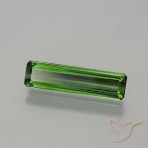 Tormalina Verde foresta naturale da 1.17 ct, Ottagonale / Taglio smeraldo, VS