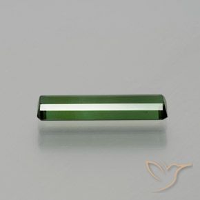 Tormalina Verde foresta naturale da 1.17 ct, Ottagonale / Taglio smeraldo, VS