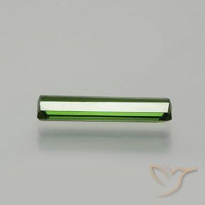 Tormalina Verde foresta naturale da 1.01 ct, Ottagonale / Taglio smeraldo, VVS-VS