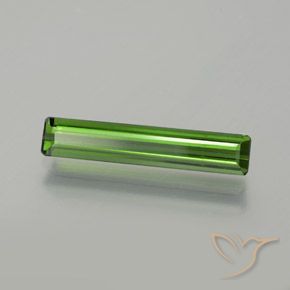 Tormalina Verde medio naturale da 1.85 ct, Ottagonale / Taglio smeraldo, VVS-VS