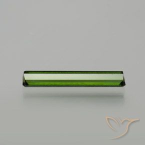 Tormalina Verde foresta naturale da 1.33 ct, Ottagonale / Taglio smeraldo, VVS-VS