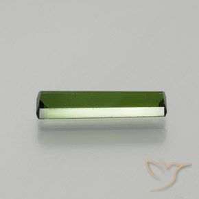 Tormalina Verde medio naturale da 1.17 ct, Ottagonale / Taglio smeraldo, VS