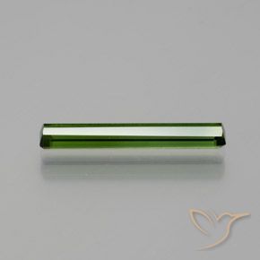 Tormalina Verde foresta naturale da 1.34 ct, Ottagonale / Taglio smeraldo, VVS-VS