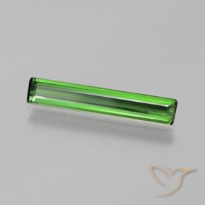 Tormalina Verde medio naturale da 1.16 ct, Ottagonale / Taglio smeraldo, VVS-VS