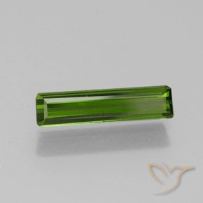 Tormalina Verde medio naturale da 1.17 ct, Ottagonale / Taglio smeraldo, VS-SI