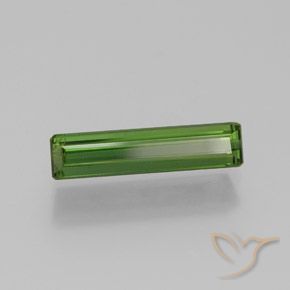 Tormalina Verde medio naturale da 1.33 ct, Ottagonale / Taglio smeraldo, VS-SI