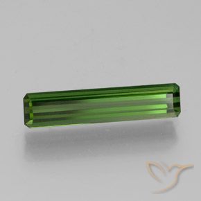 Tormalina Verde foresta naturale da 1.75 ct, Ottagonale / Taglio smeraldo, VVS