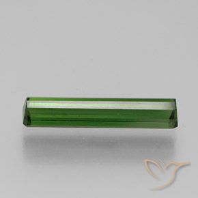 Tormalina Verde foresta naturale da 1.75 ct, Ottagonale / Taglio smeraldo, VVS