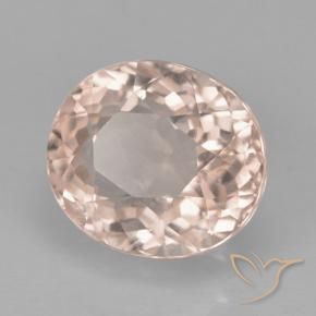 Tormalina Rosa salmone naturale da 2.19 ct, Ovale, VS