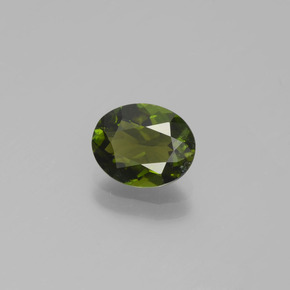 Tormalina Alghe Verdi naturale da 1.21 ct, Taglio ovale, VS