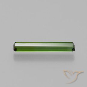 Tormalina Verde foresta naturale da 1.38 ct, Ottagonale / Taglio smeraldo, VVS-VS