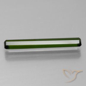 Tormalina Verde foresta naturale da 1.08 ct, Ottagonale / Taglio smeraldo, VVS