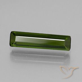 Tormalina Verde foresta naturale da 1.19 ct, Ottagonale / Taglio smeraldo, VVS
