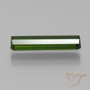 Tormalina Verde foresta naturale da 1.90 ct, Ottagonale / Taglio smeraldo, VVS
