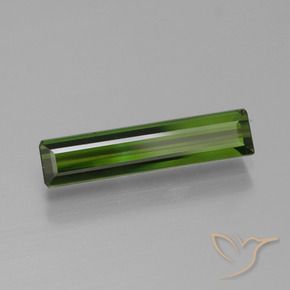 Tormalina Verde foresta naturale da 1.52 ct, Ottagonale / Taglio smeraldo, VS