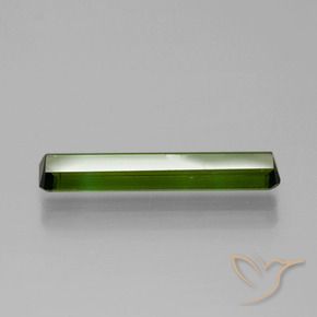 Tormalina Verde scuro naturale da 1.88 ct, Ottagonale / Taglio smeraldo, VS-SI
