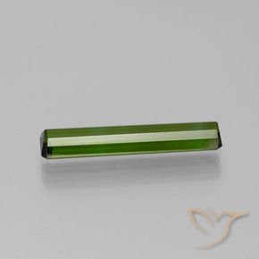 Tormalina Verde foresta naturale da 1.35 ct, Ottagonale / Taglio smeraldo, VVS-VS