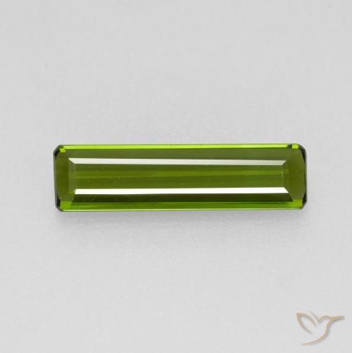 Tormalina Alghe Verdi naturale da 1.05 ct, Ottagonale / Taglio smeraldo, VVS