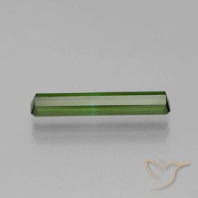Tormalina Verde scuro naturale da 1.13 ct, Ottagonale / Taglio smeraldo, VVS