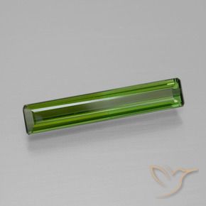 Tormalina Verde foresta naturale da 1.31 ct, Ottagonale / Taglio smeraldo, VVS