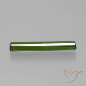 Tormalina Verde foresta naturale da 1.31 ct, Ottagonale / Taglio smeraldo, VVS