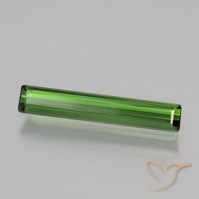 Tormalina Verde foresta naturale da 1.18 ct, Ottagonale / Taglio smeraldo, VVS-VS