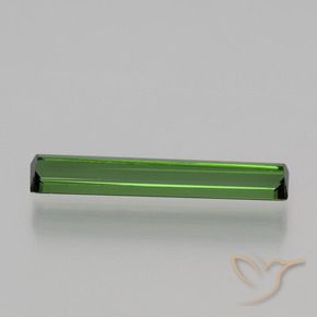 Tormalina Verde foresta naturale da 1.18 ct, Ottagonale / Taglio smeraldo, VVS-VS