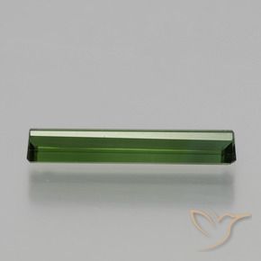 Tormalina Verde foresta naturale da 1.21 ct, Ottagonale / Taglio smeraldo, VVS-VS