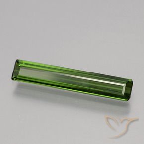Tormalina Verde foresta naturale da 1.27 ct, Ottagonale / Taglio smeraldo, VS