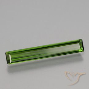 Tormalina Verde medio naturale da 1.43 ct, Ottagonale / Taglio smeraldo, VS