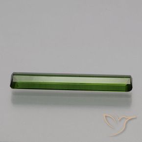 Tormalina Verde medio naturale da 1.43 ct, Ottagonale / Taglio smeraldo, VS