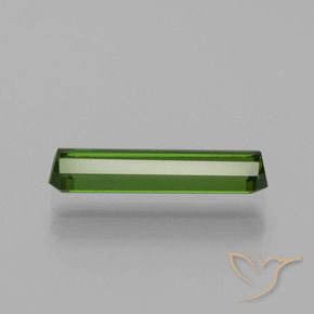 Tormalina Verde medio naturale da 1.19 ct, Ottagonale / Taglio smeraldo, VVS-VS