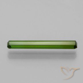 Tormalina Verde foresta naturale da 1.41 ct, Ottagonale / Taglio smeraldo, VVS-VS
