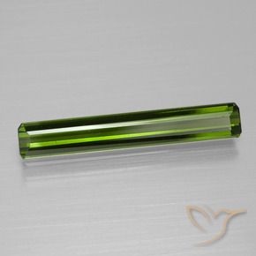 Tormalina Verde scuro naturale da 1.59 ct, Ottagonale / Taglio smeraldo, VS